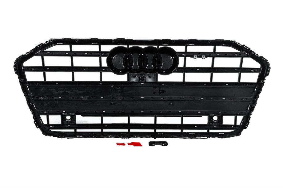 Audi A6 C8 2018–2025 Frontgrill S-Style (schwarz) Foto 4