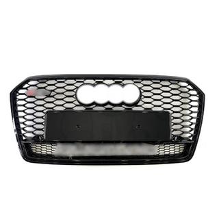 Frontgrill RS-Style mit Quattro Schriftzug (2015-2018, schwarz) Foto 3