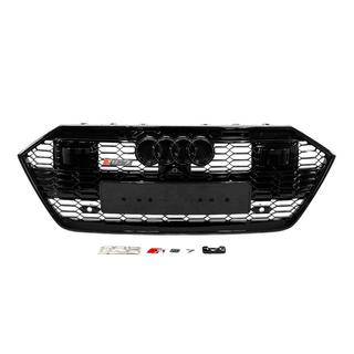 Frontgrill RS-Style mit Quattro Schriftzug (schwarz) Foto 2