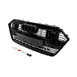 Frontgrill RS-Style mit Quattro Schriftzug (schwarz) Foto 3