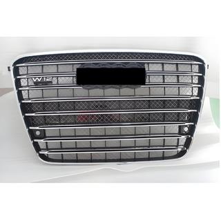 Frontgrill (2010-2013, schwarz mit Chrom) Audi A8 2010-2018 Foto 2