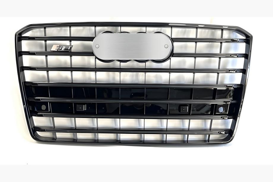 Audi A8 2010-2018 Frontgrill S-Style (2010-2013, schwarz) Image