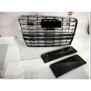Frontgrill (2014-2018, schwarz mit Chrom) Foto 2