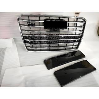 Frontgrill (2014-2018, schwarz mit Chrom) Foto 1