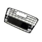 Audi A8 2010-2018 Frontgrill S-Style (2014-2018, schwarz mit Chrom) Foto 2