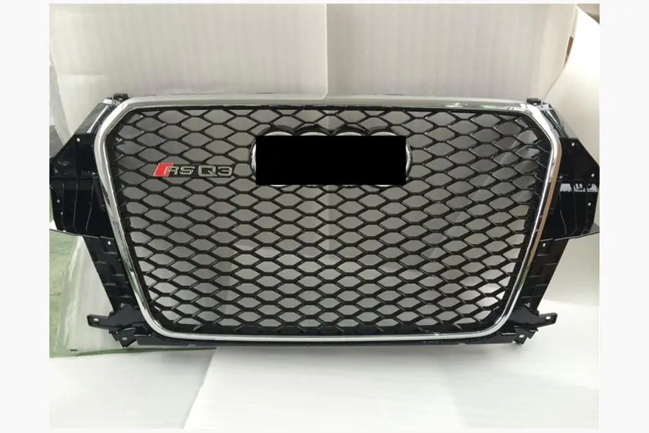 Audi Q3 2011-2019 Frontgrill RSQ-Style (2011-2015, schwarz mit Chrom) Image