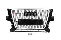 Audi Q5 2008-2017 Frontgrill RSQ-Style (2008-2012, schwarz mit Chrom) Foto 1