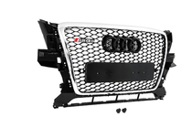Audi Q5 2008-2017 Frontgrill RSQ-Style (2008-2012, schwarz mit Chrom) Foto 3