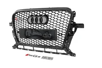 Audi Q5 2008-2017 Frontgrill RSQ-Style mit Quattro Schriftzug (2012-2017, schwarz) Foto 2