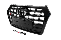 Audi Q5 2017-2025 Frontgrill SQ-Style (2017-2020, schwarz) Foto 2