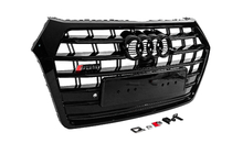 Audi Q5 2017-2025 Frontgrill SQ-Style (2017-2020, schwarz) Foto 3