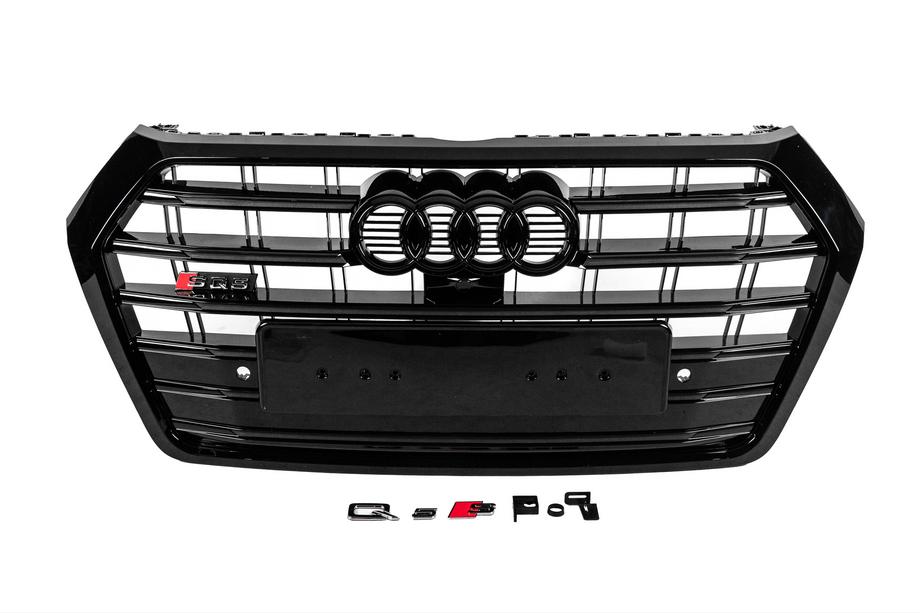 Audi Q5 2017-2025 Frontgrill SQ-Style (2017-2020, schwarz) Image