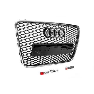 Frontgrill RSQ-Style (schwarz mit Chrom) Foto 3