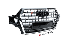 Audi Q7 2015–2026 Frontgrill SQ7-Style (2015-2019, schwarz mit Chrom) Foto 3