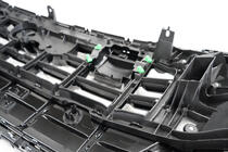 Audi Q8 2018- Frontgrill SQ-Style (2018-2023, schwarz mit Chrom) Foto 10