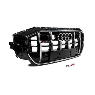 Frontgrill SQ-Style (2018-2023, schwarz mit Chrom) Foto 3