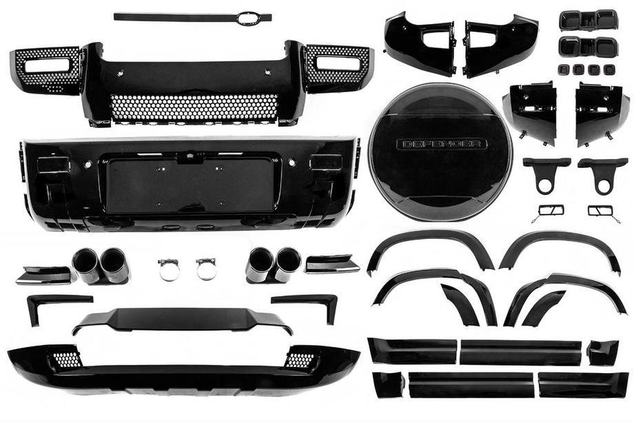 Land Rover Defender 2019- Bodykit Set (Black Edition) Image