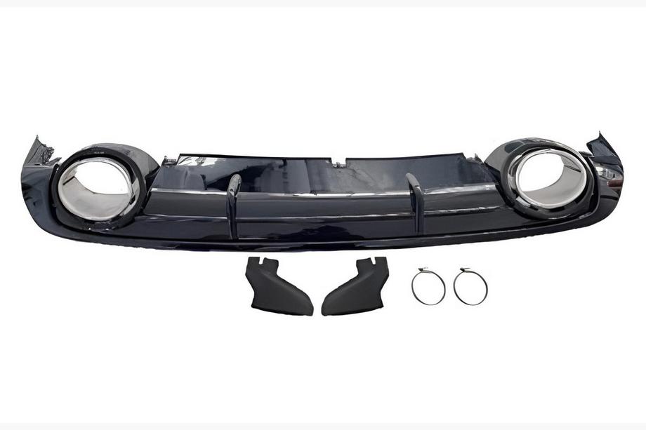 Audi A6 C6 2004-2011 Heckdiffusor mit Endrohren RS-Style Image
