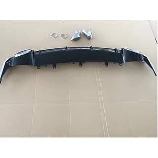 Heckdiffusor mit Endrohren RS-Style V-2 (2014-2017) Audi A6 C7 2011-2017 Foto 2