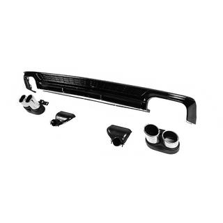 Heckdiffusor mit Endrohren S-Style (für Base) Audi A6 C8 2018–2025 Foto 1
