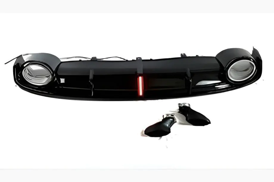Audi A7 2010-2018 Heckdiffusor mit Endrohren RS-Style (2010-2014, Sport) Image