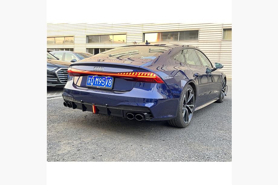 Audi A7 2018- Heckdiffusor mit Endrohren S-Style Image