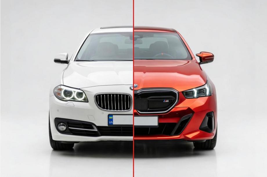 BMW 5 Series F10/F11 2010–2016 G60 Facelift Kit Image