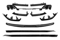 BMW 5/i5 Series G60/G60E/G61 2023- Bodykit Set Gloss Black (für M-Sport) Foto 2
