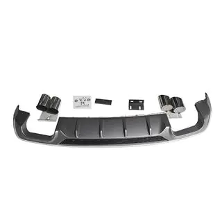 Heckdiffusor mit Endrohren V-2 (für S/S-Line, 2016-2020)