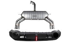 Audi A3 2020- Heckdiffusor mit Endrohren RS-Style Foto 1
