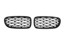 BMW 5 Series F10/F11 2010–2016 Nieren Diamond Black (Schwarz Glanz) Foto 4