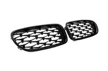 BMW 5 Series F10/F11 2010–2016 Nieren Diamond Black (Schwarz Glanz) Foto 7