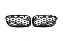 BMW 5 Series F10/F11 2010–2016 Nieren Diamond Black (Schwarz Glanz) Foto 8