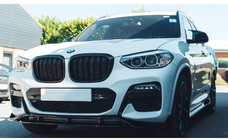 BMW X4 G02 2018- Nieren M-Look (Schwarz Glanz) Foto 8