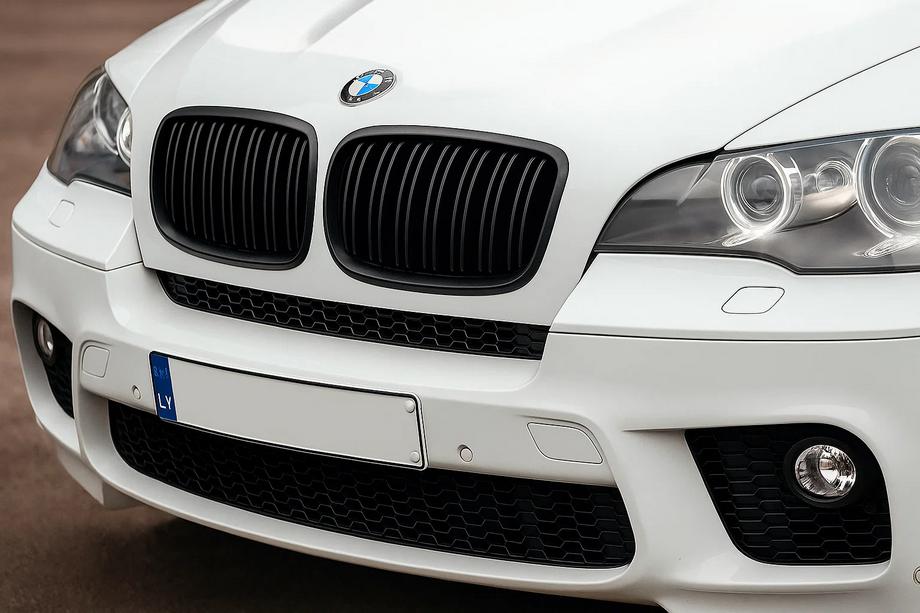 BMW X6 E71 2008–2014 Nieren M-Look V1 (Schwarz Glanz) Image