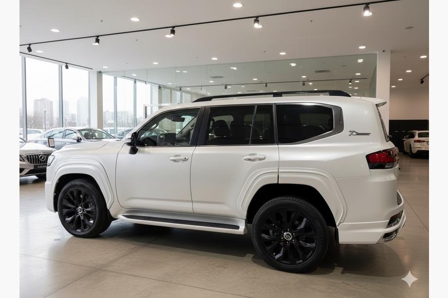 Toyota Land Cruiser 300 2021- Kotflügelverbreiterungen VXR Schwarz Foto 2