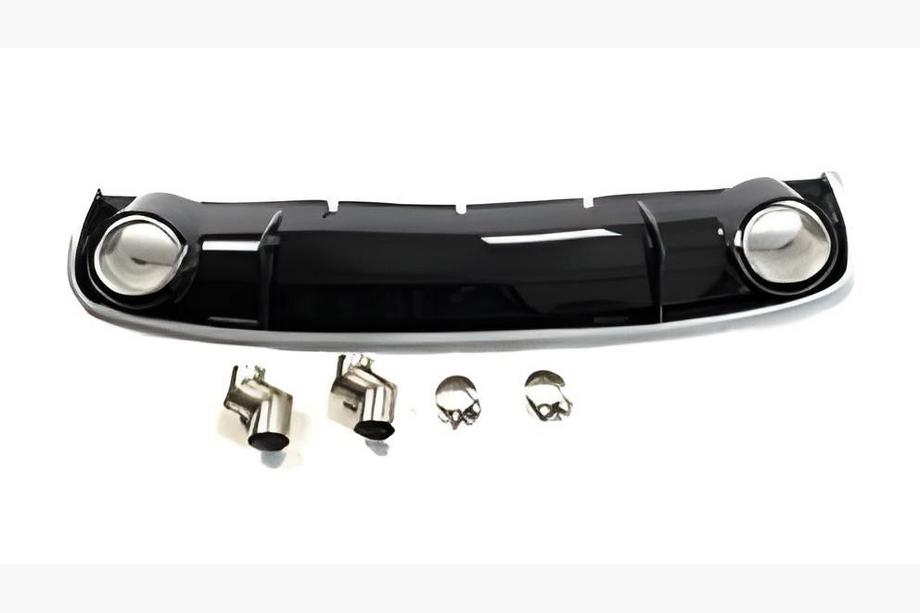 Audi A4 B8 2007-2015 Heckdiffusor mit Endrohren RS-Style (2012-2015) Image