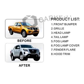 Facelift Upgrade Kit auf 2021 (für 2015-2020) Nissan Navara/NP300 2016- Foto 3