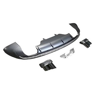 Heckdiffusor mit Endrohren QS-Style Audi Q5 2008-2017