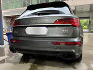 Audi Q5 2008-2017 Heckdiffusor mit Endrohren QRS-Style Foto 1