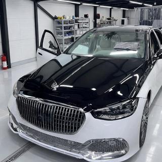 Facelift Komplettset auf W223 Maybach (mit Türgriffen und Einsätzen) Foto 4