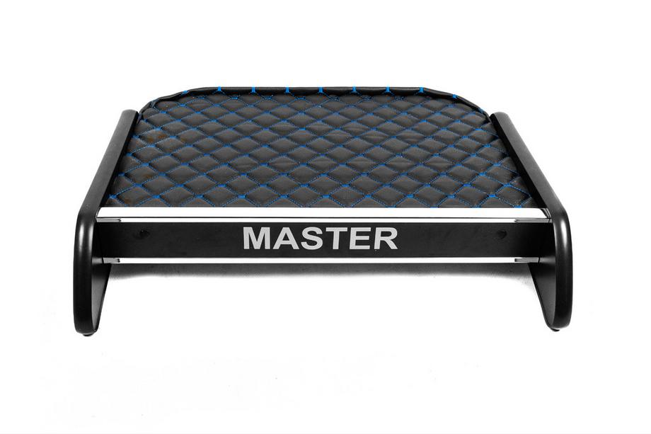 Renault Master 2011-2023 Armaturenbrett Ablage (Schwarz mit blauer Naht) Image