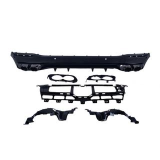 Heckdiffusor mit Endrohrblenden GLE53 Black (2018-2026) Foto 4