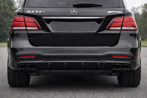 Mercedes GLE/ML class W166 2011-2018 Heckdiffusor für GLE (Design GLE63 Black) Foto 1