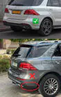 Mercedes GLE/ML class W166 2011-2018 Heckdiffusor für GLE (Design GLE63 Black) Foto 3
