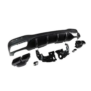 Heckdiffusor für GLE (Design GLE63 Black) Foto 4