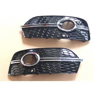 Nebelscheinwerfer-Gitter RSQ-Style (2011-2015, 2 Stk, Schwarz) Audi Q3 2011-2019