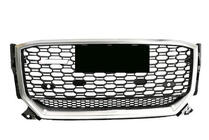 Audi Q2 2016- Frontgrill RSQ-Style (2016-2024, Schwarz mit Chrom) Foto 1
