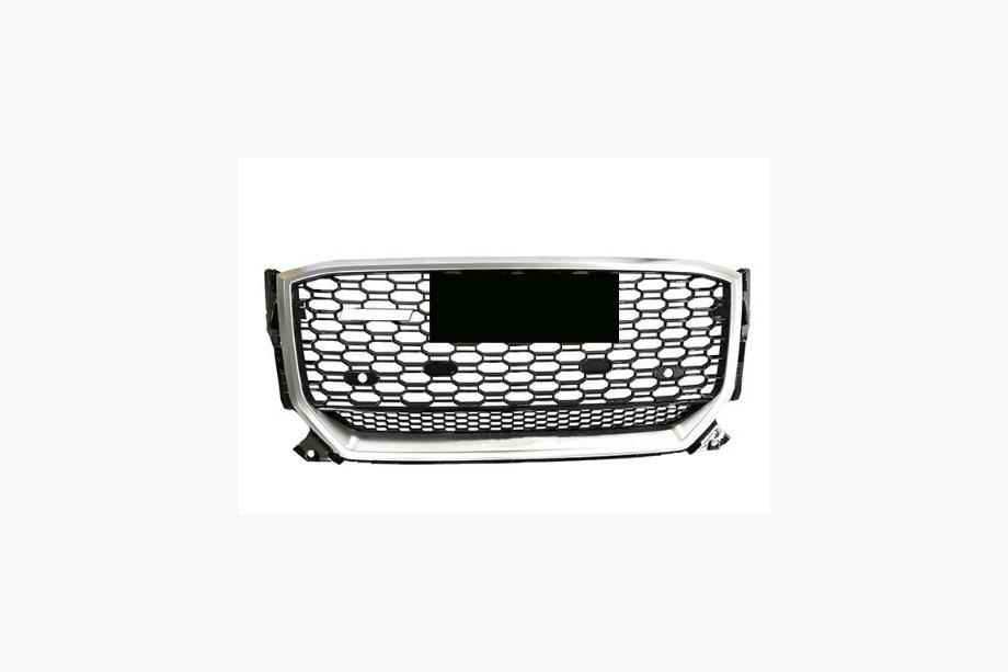 Audi Q2 2016- Frontgrill RSQ-Style (2016-2024, Schwarz mit Chrom) Image