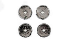 Renault Schwarze Felgendeckel mit Ring (59mm auf 55mm, 4 Stk) Foto 3